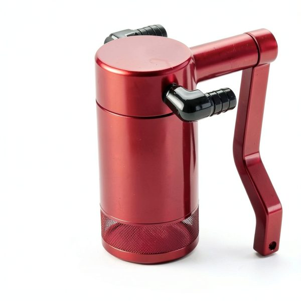 6.4L Billet Oil Catch Can Kit Auttoop Red for 2011-2021 Dodge Charger-5
