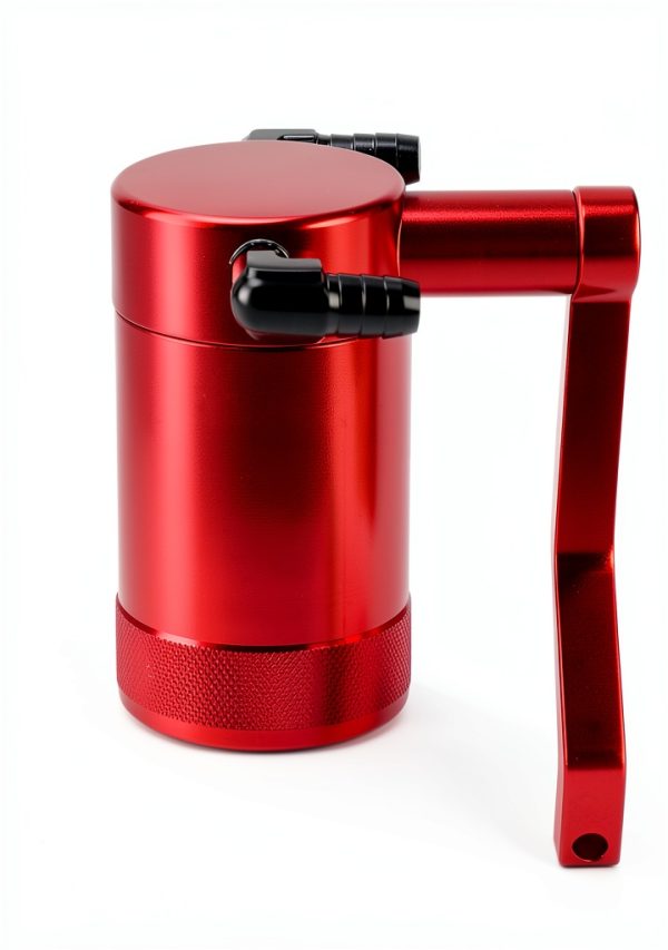 6.4L Billet Oil Catch Can Kit Auttoop Red for 2011-2021 Dodge Charger-1