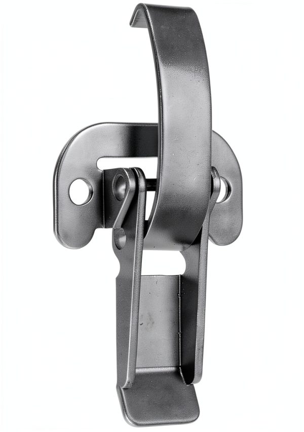 Heavy Duty Hook Pull Down Catch Buyers Products Zinc Plated-0
