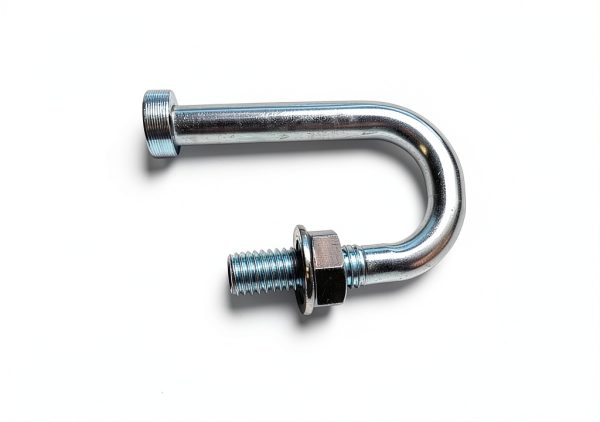 J-Bolt Catch Adrian Steel Crossbox Set of 2, 2in Height x 4in Length-5