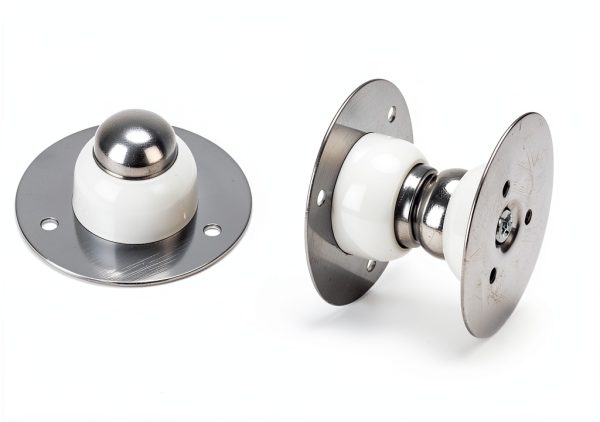 RV Door Holder Catches Magnetic Exterior Latch for Trailers White-1
