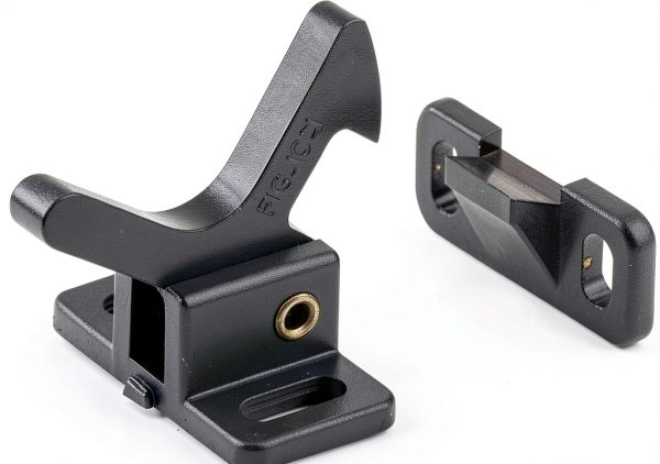 Plastic Elbow Catch Perko 1021DP0BLK Black Polymer Hand Control-0