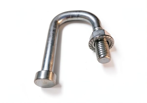 J-Bolt Catch Adrian Steel Crossbox Set of 2, 2in Height x 4in Length-4
