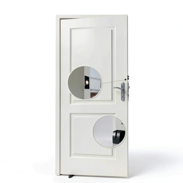 Closet Magnetic Door Catch by BINFEW – Silver Ball Latch 2‑Pack-8