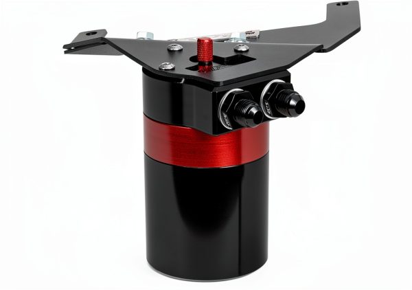 Oil Catch Can HPS 860-017 Baffled Billet Aluminum 5oz Capacity-3